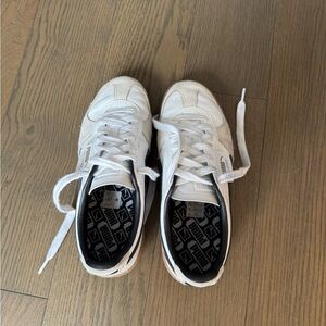Puma Classic White Lace-Up Sneakers